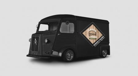 Citroen Tube Mock Up Truck de Food Graphisme