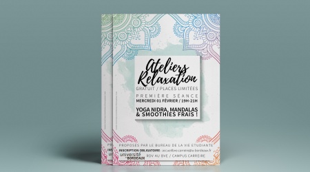 Affiche Atelier Relax Carreire