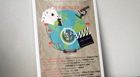 Affiche inauguration foyer B6