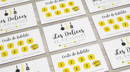 Carte de Fidélité Les Délices de Guillaume