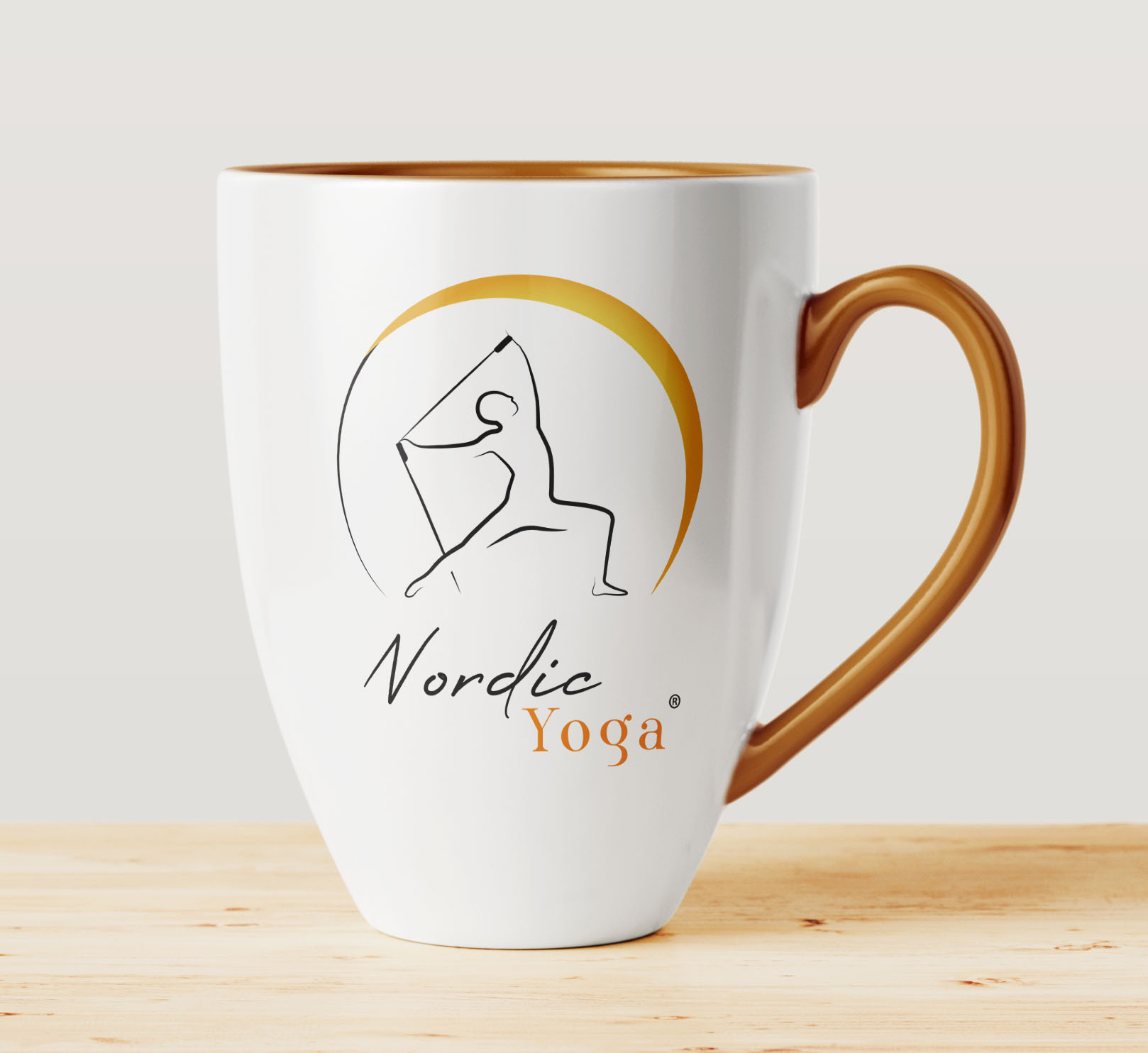 Nordic Yoga Logo Identité Visuelle