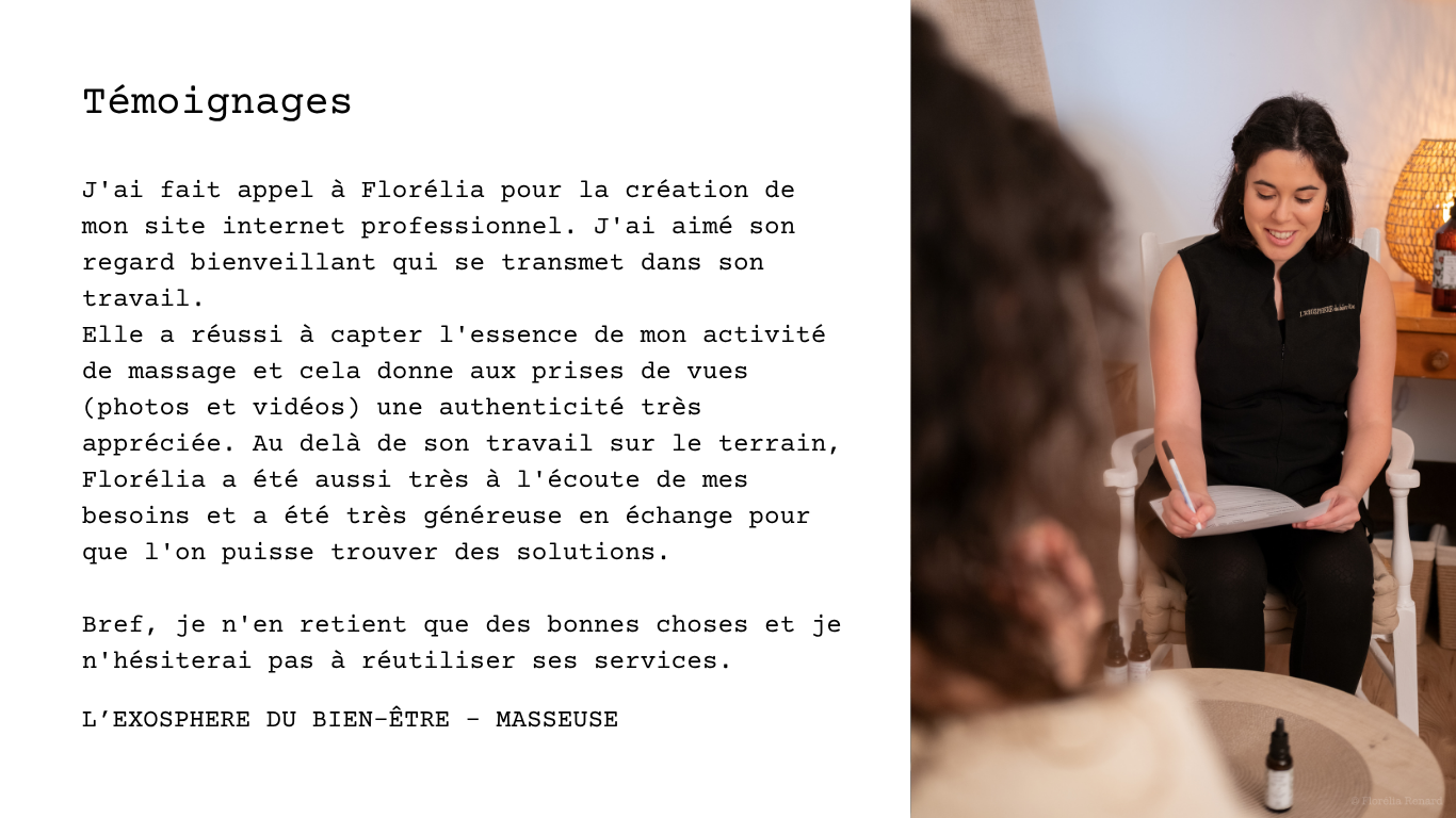 Témoignages (2)